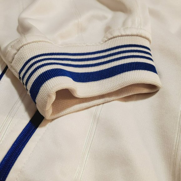 Starbury Men's Medium Basketball/Workout/Streetwear/Active Jacket White/Blue Med - Picture 6 of 8